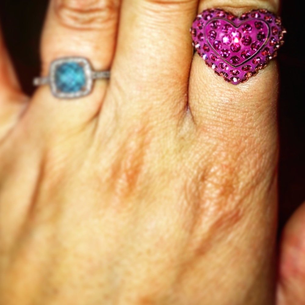 Guess Pink Heart Ring 💕💗💓💞💖
